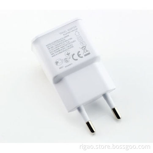 DC 5V, 1A & 2.1A Special Design Cell Phone Charger Adapter